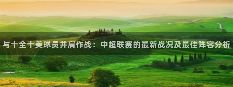 与十全十美球员并肩作战：中超联赛的最